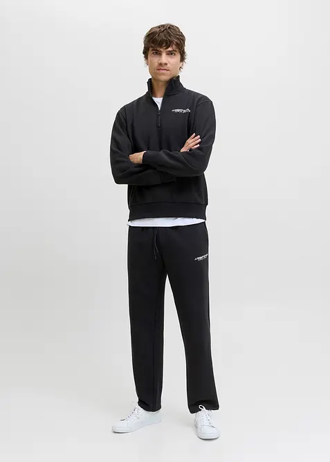 Mikina s polovičním zipem JJ REBEL, J&J Rebel