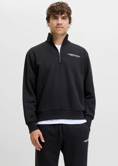 Mikina s polovičním zipem JJ REBEL, J&J Rebel