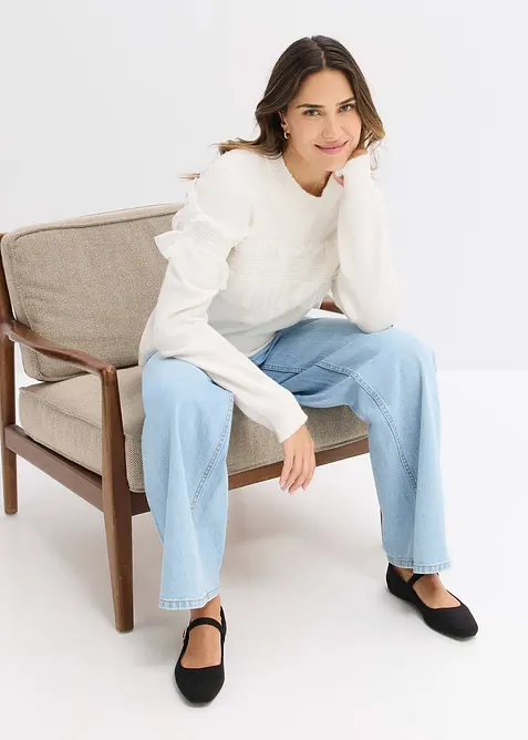 Svetr s volány, bonprix