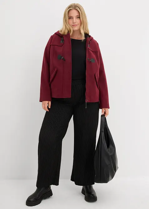 Duffle bunda, imitace vlny, bonprix