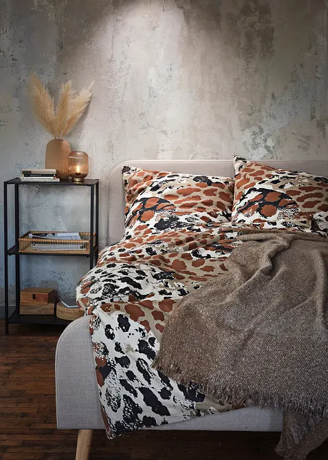 Souprava povlečen&iacute; se zv&iacute;řec&iacute;m potiskem, bonprix