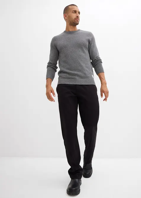 Svetr z jemné pleteniny s recyklovanou bavlnou, bonprix