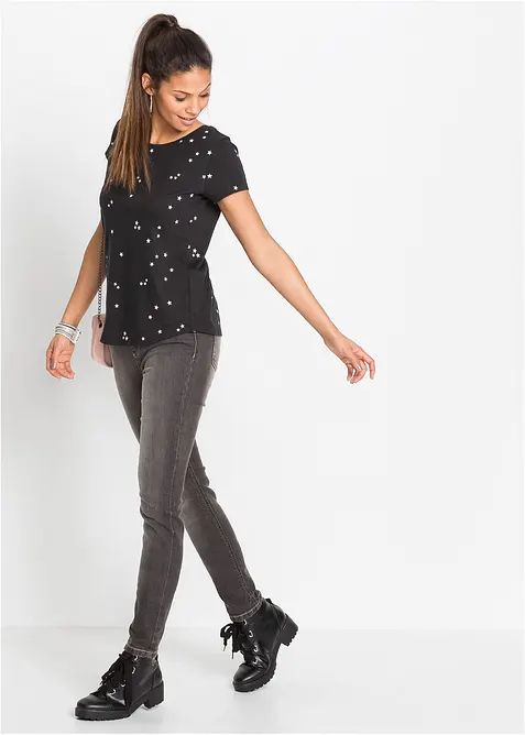 Triko z čisté bavlny, bonprix