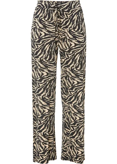 Žerzejové kalhoty ze splývavé viskózy, bonprix