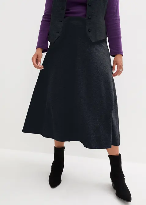 Žerzejov&aacute; roz&scaron;&iacute;řen&aacute; sukně, bonprix