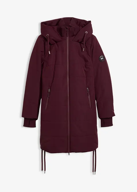 Outdoorový prošívaný kabát, voděodolný, bonprix