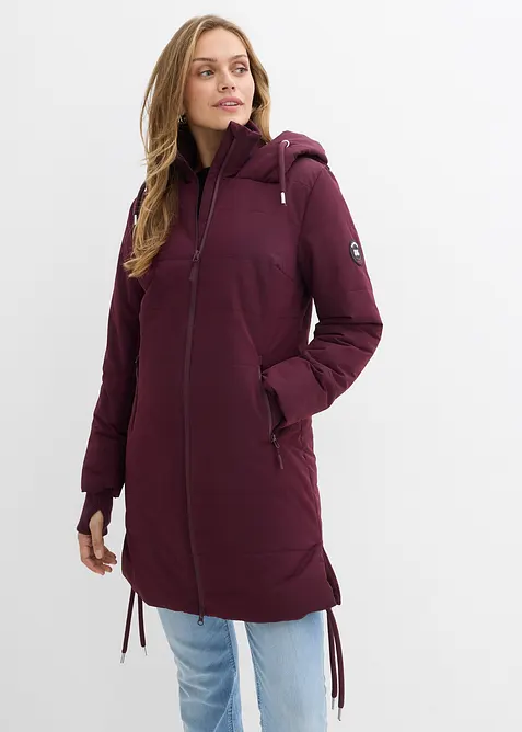 Outdoorový prošívaný kabát, voděodolný, bonprix