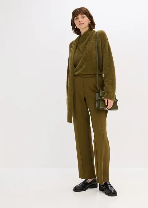 Teplákové kalhoty s viskózou, bonprix