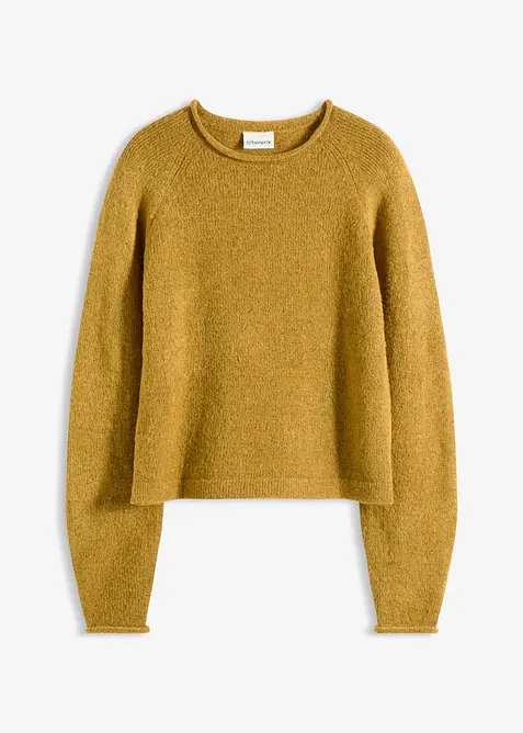 Svetr s kulatým výstřihem, bonprix