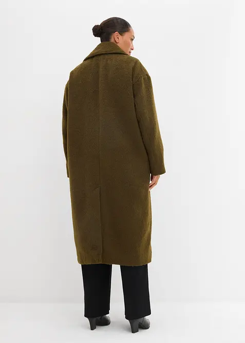 Jednořadý oversize kabát, bonprix