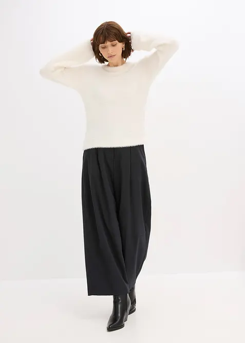 Svetr s plyšovým vzhledem, bonprix