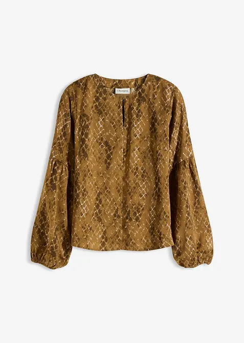 Halenka ze splývavého saténu, bonprix