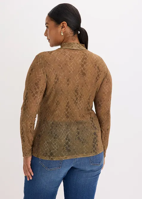 Tričko s dlouhým rukávem, bonprix