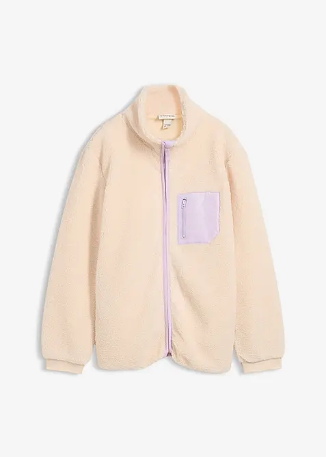 Bunda z plyšového flísu, bonprix