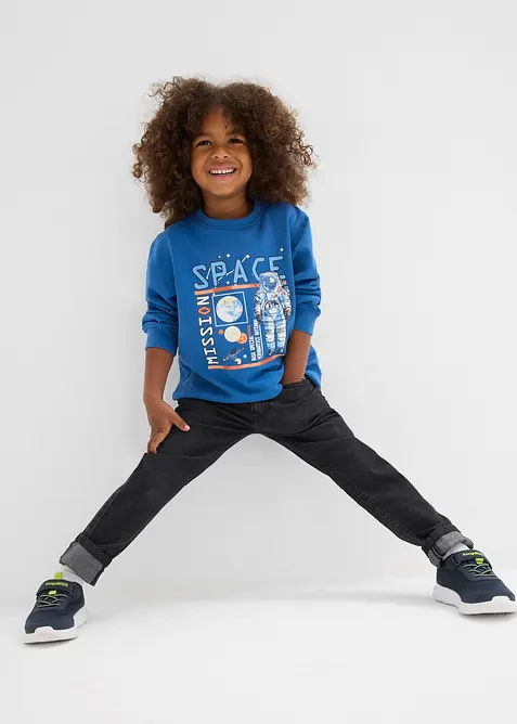 Mikina z měkké směsi s bavlnou, bonprix