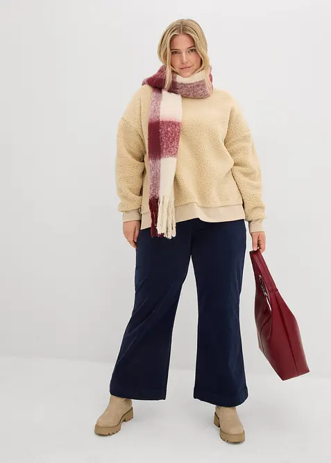 Mikina z medv&iacute;dkov&eacute;ho fl&iacute;su, bonprix