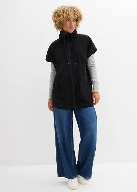 Flísová vesta z recyklovaného polyesteru, bonprix