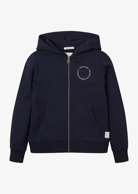 Propínací mikina s kapucí značky Tom Tailor, Tom Tailor