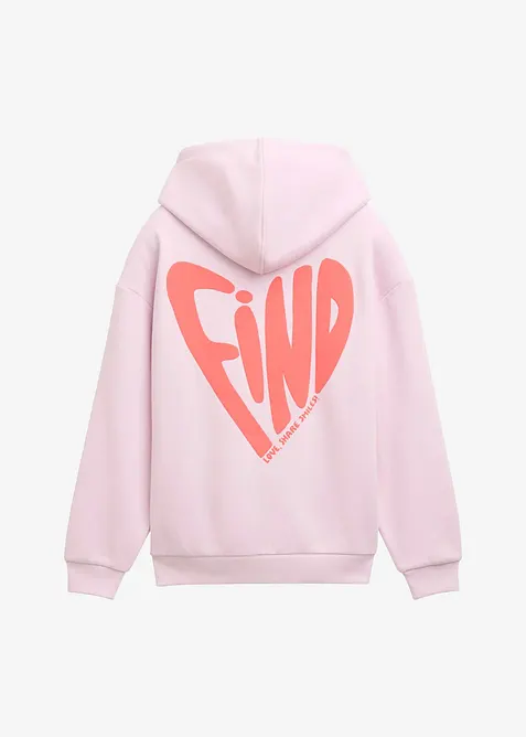 Mikina značky Tom Tailor s kapucí a potiskem na zádech, Tom Tailor