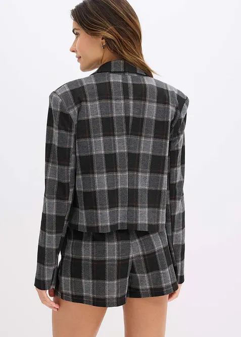 Krátký blejzr s ozdobným knoflíkem, bonprix