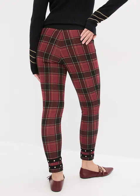 Jeggings se zlatými nýty, bonprix