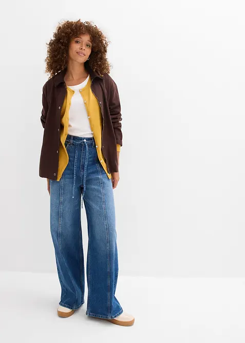 Přil&eacute;hav&yacute; kab&aacute;tek z jemn&eacute; pleteniny, bonprix