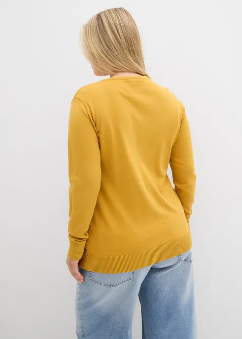 Přil&eacute;hav&yacute; kab&aacute;tek z jemn&eacute; pleteniny, bonprix