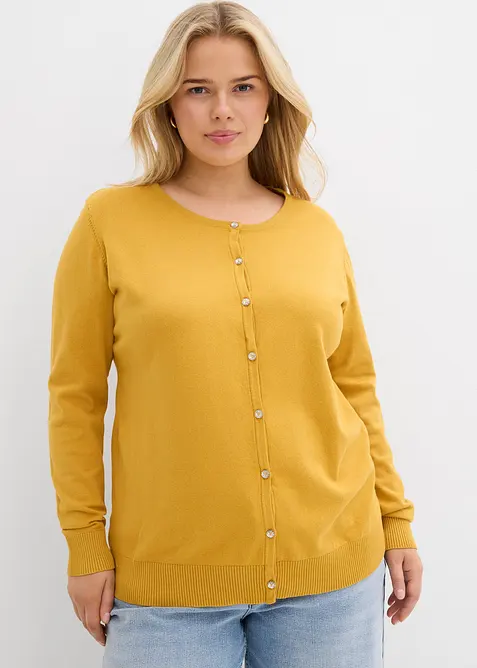 Přil&eacute;hav&yacute; kab&aacute;tek z jemn&eacute; pleteniny, bonprix