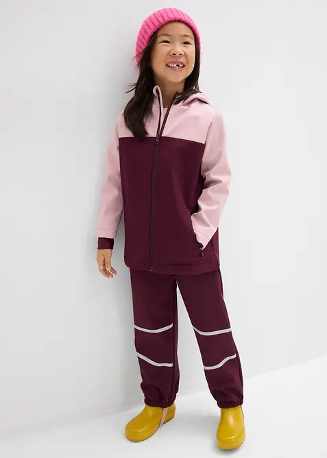 Softshellová termo bunda, voděodolná, bonprix