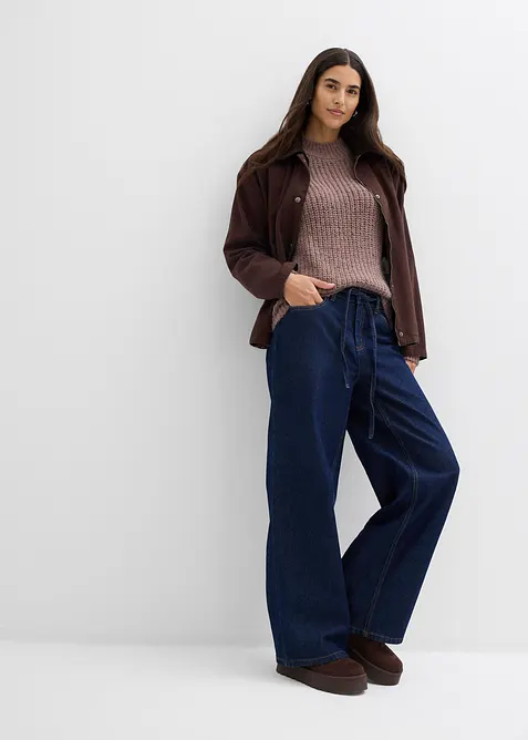 Svetr z hrub&eacute; pleteniny, bonprix