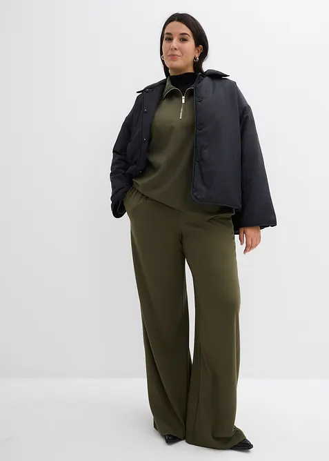 Palazzo kalhoty z pohodlného materiálu Punto di Roma, bonprix