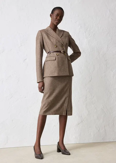 Blejzr z měkké vlněné směsi, bonprix