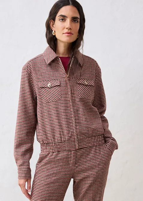 Bluzon z měkké vlněné směsi, bonprix