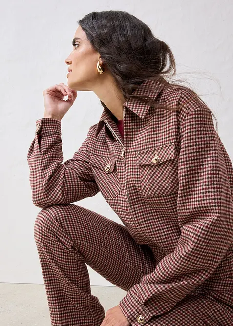 Bluzon z měkké vlněné směsi, bonprix