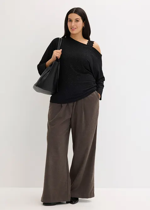 Triko s odhalen&yacute;m ramenem, bonprix