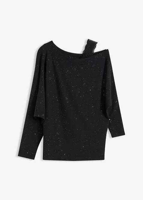 Triko s odhalen&yacute;m ramenem, bonprix