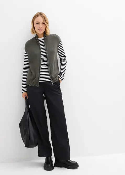 Pleten&aacute; vesta, bonprix