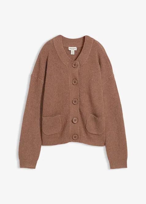 Oversized pletený kabátek, bonprix