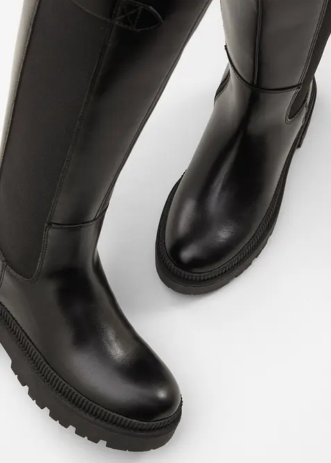 Kozačky na platformě, bonprix