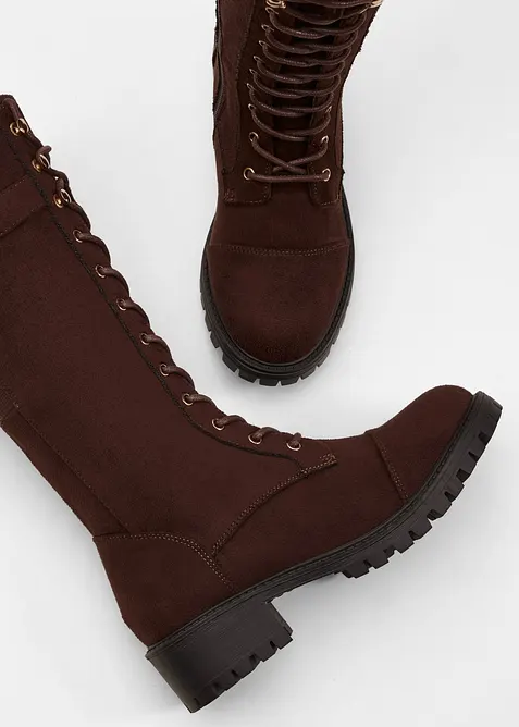 Šněrovací kozačky, bonprix