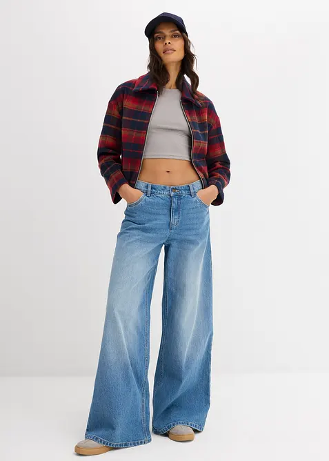 Bluzon s vlněným vzhledem, bonprix