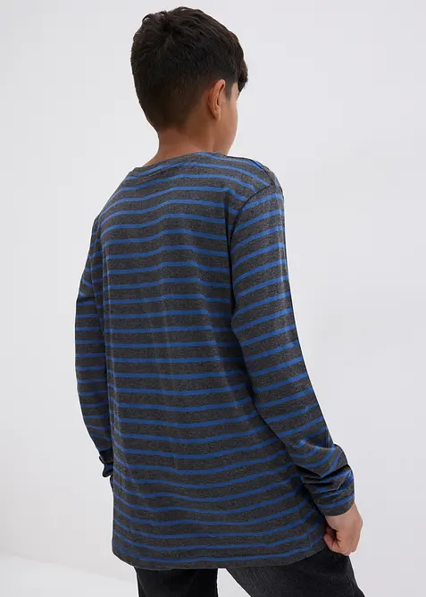 Tričko s dlouhým rukávem, z čisté organické bavlny (2 ks v balení), bonprix