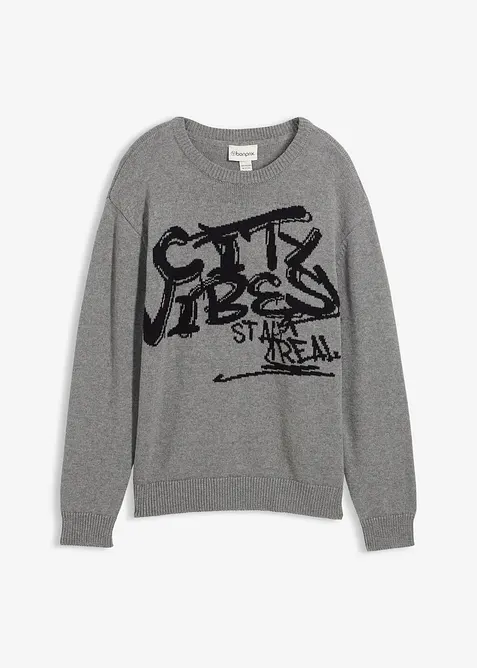 Svetr z čisté bavlny, bonprix