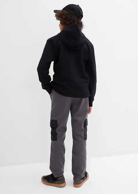 Softshellové cargo kalhoty, s nastavitelnou šířkou, bonprix