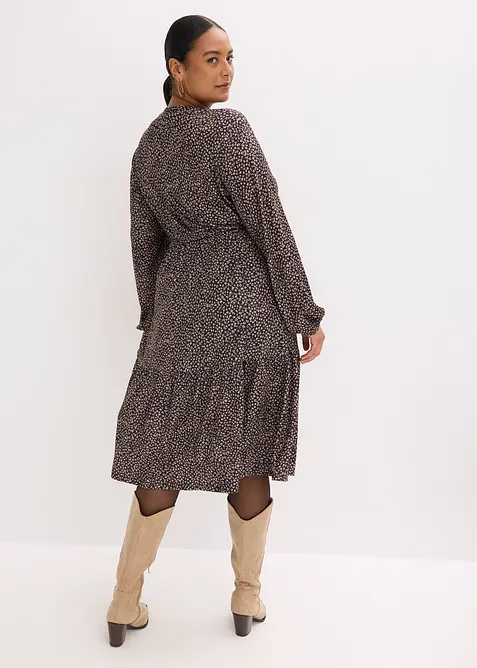 Žerzejové midi šaty, bonprix