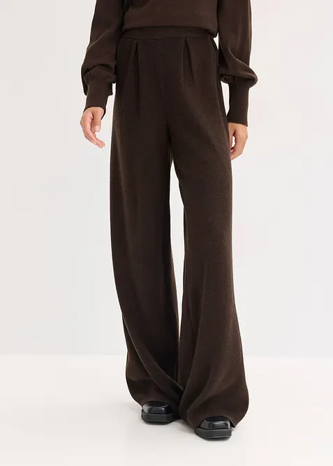 Kalhoty z jemné pleteniny, bonprix