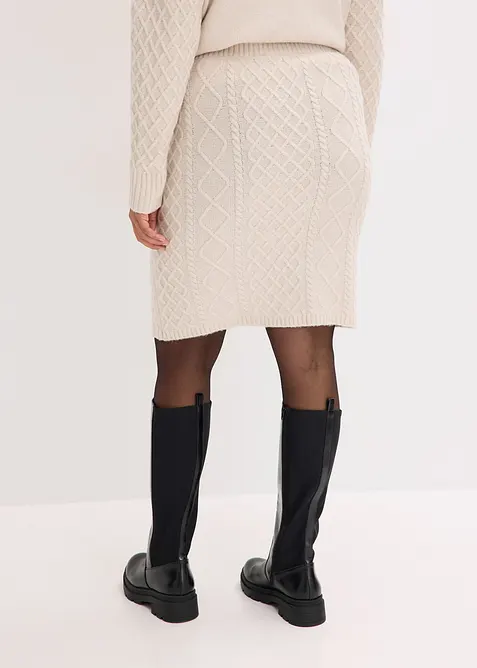 Pletená sukně, bonprix