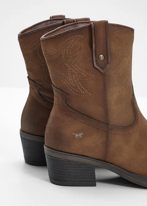 Kovbojsk&aacute; kotn&iacute;kov&aacute; obuv Mustang, Mustang