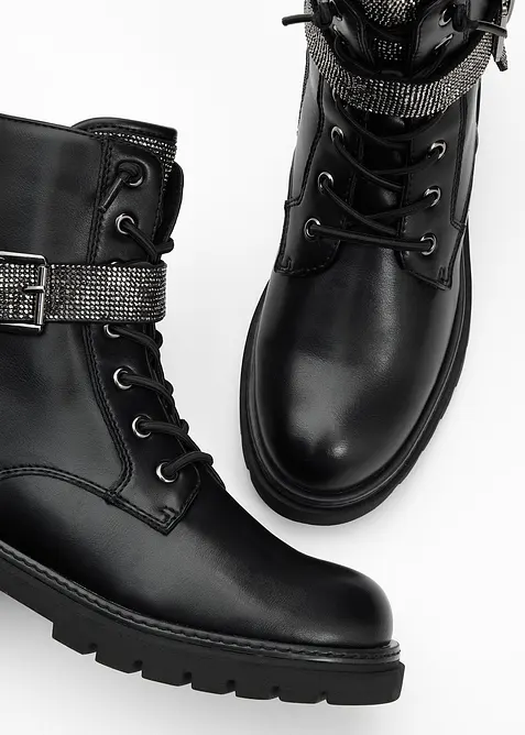 Šněrovací kotníkové boty Marco Tozzi by Guido Maria Kretschmer, Marco Tozzi