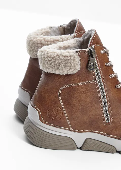 Šněrovací kotníková obuv značky Rieker, Rieker